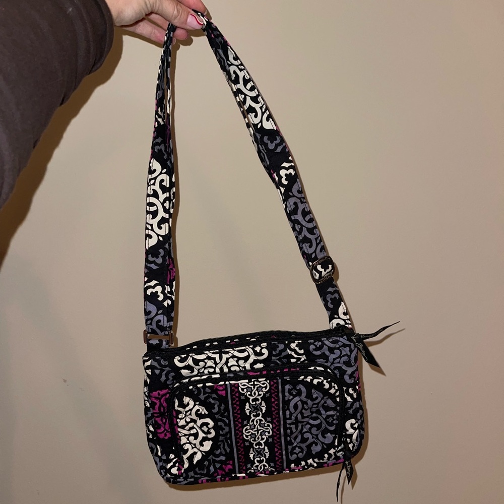 Vera Bradley Scroll Medallion Shoulder Bag